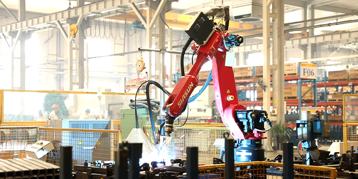 工業機器人工程機械智能(néng)焊接系統